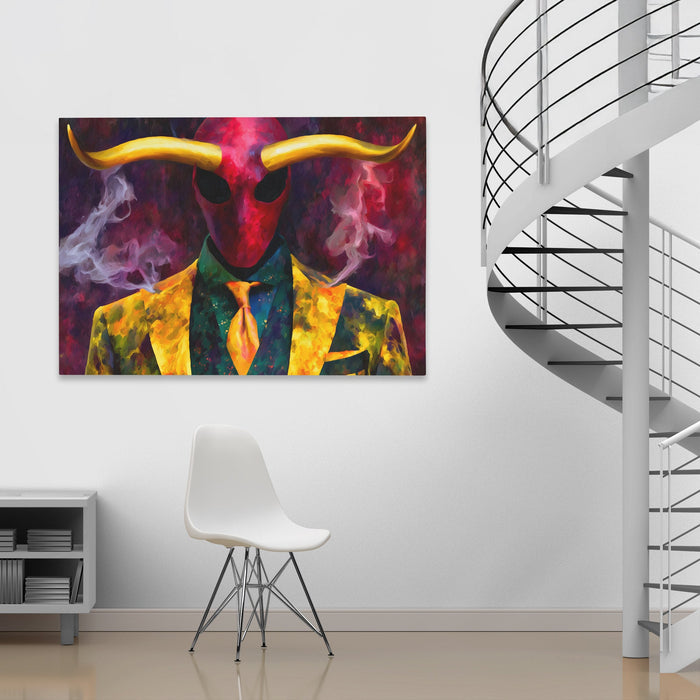 Infernal Executive - Luxury Wall Art