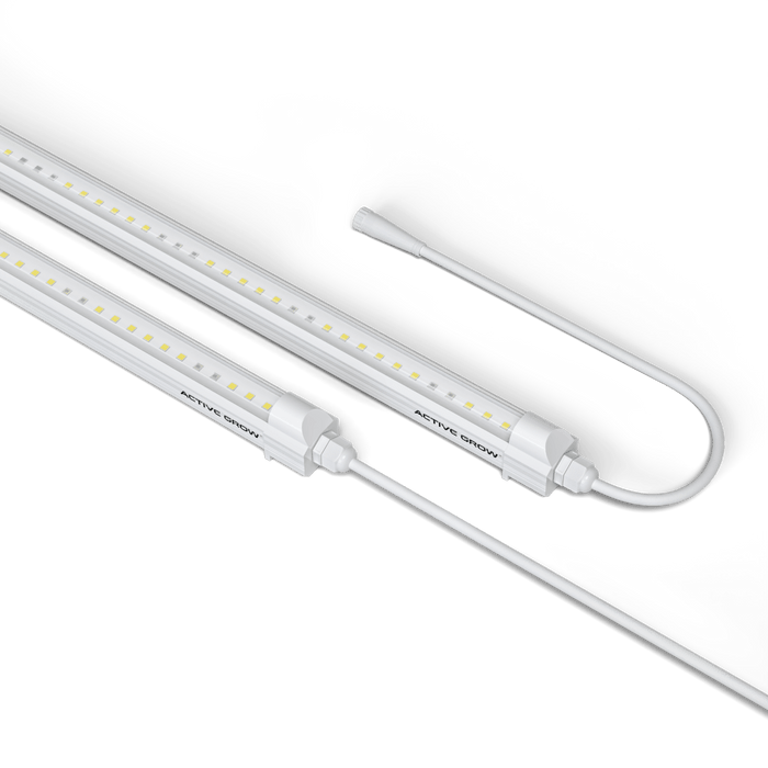 Integrated Strip 4' LED Grow Light  –  T5 Sun White Pro Spectrum - Ed's Plant Shop