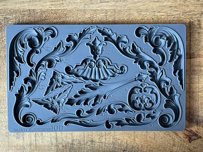 IOD Dainty Flourishes 6X10 Mould