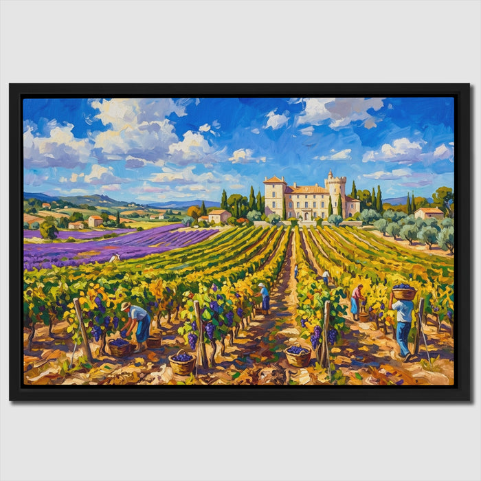 Italian Harvest Gold canvas wall art