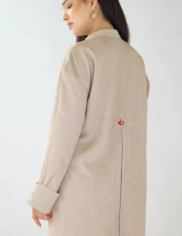Ivory Striped Shirt