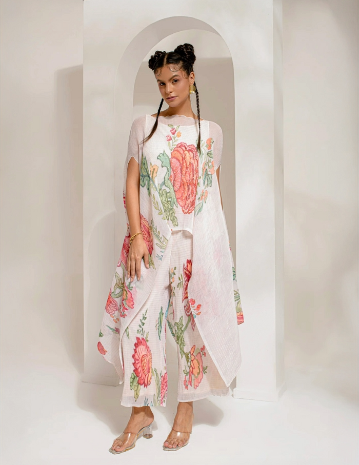 Ivory White Kaftan only