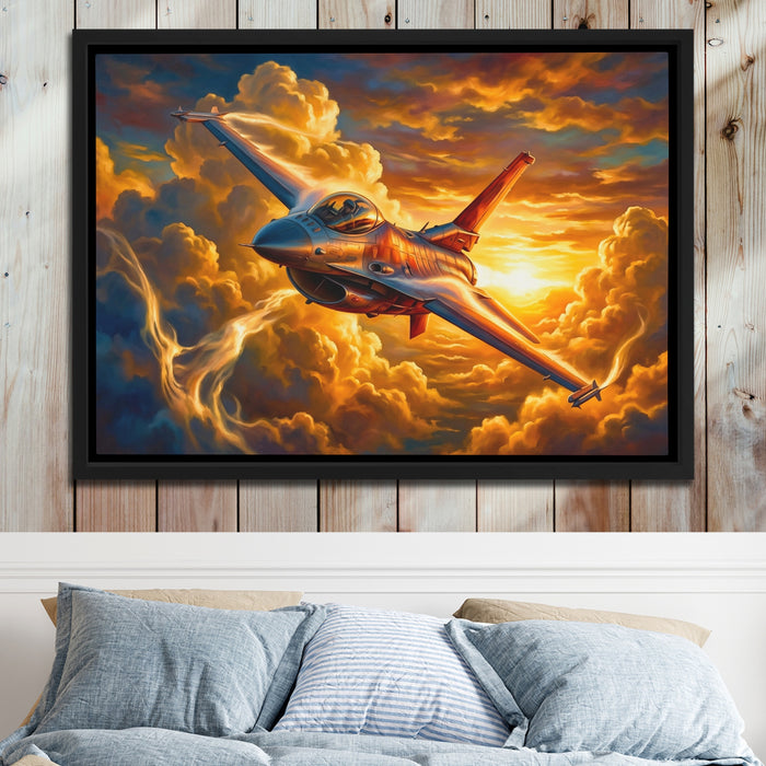 Jet Sunset Glory — Jet Sunset Glory Bed 2 Wood Panel 46