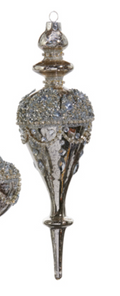 Jeweled Mercury Finial Ornament
