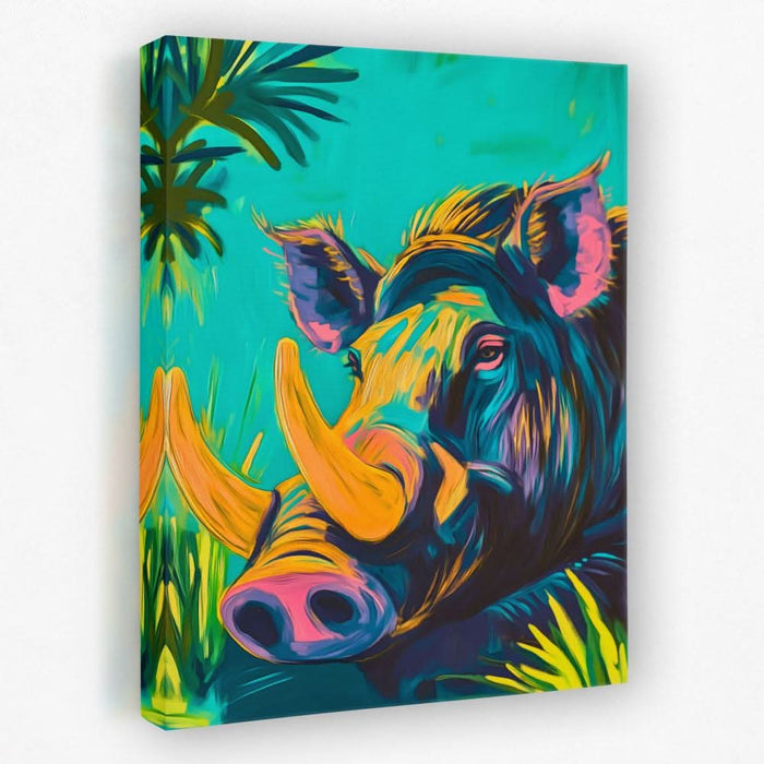 Jungle Rogue - Animals Canvas Wall Art
