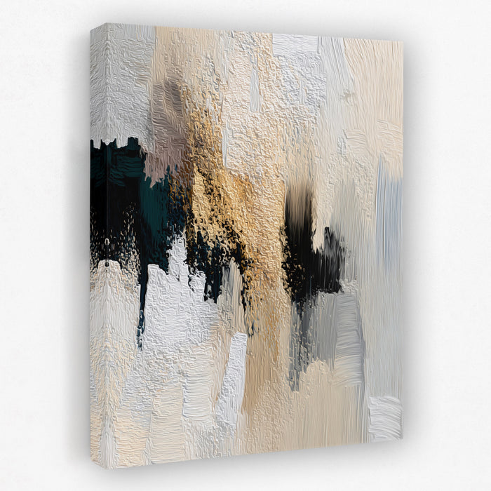 King Geometric Outline canvas wall art