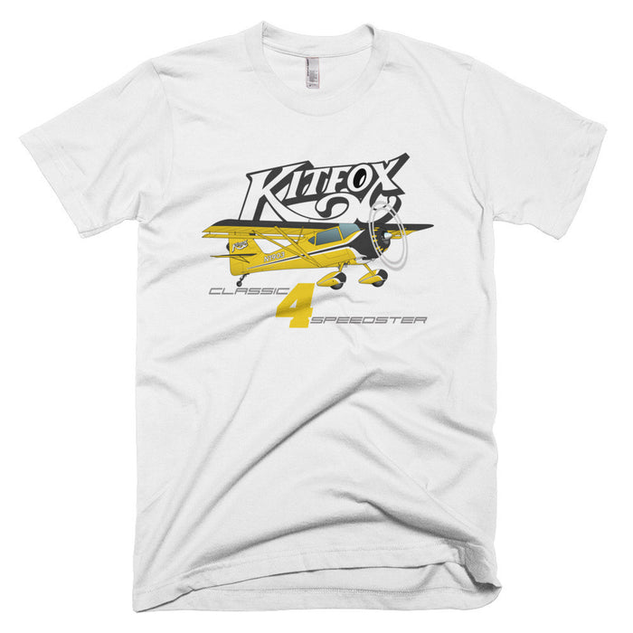 Kitfox 4 Speedster Airplane T-shirt- Personalized with N#