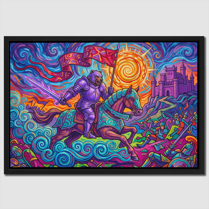 Knight Psychedelic Victory — Knight Psychedelic Victory Close Up Landscape 90