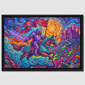 Knight Psychedelic Victory — Knight Psychedelic Victory Close Up Landscape 90