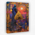 Knighted Ace - Ace Canvas Wall Art