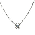 Labradorite Horseshoe Solo Necklace