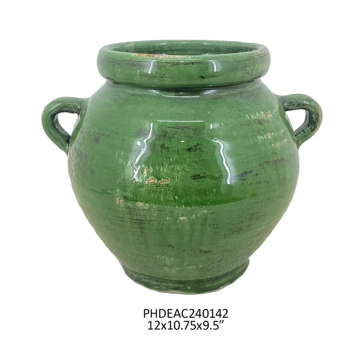 Lafayette Green Vase