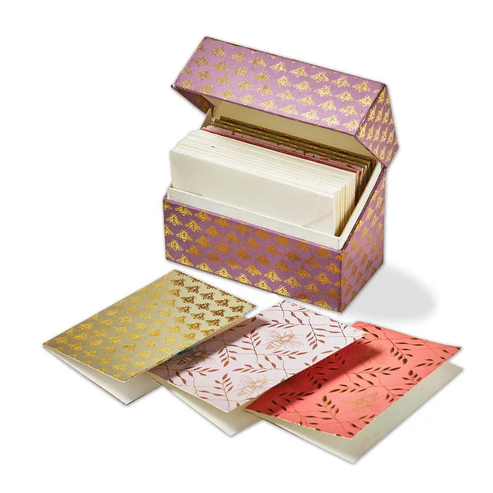 Lavender and Honey Note Card Set