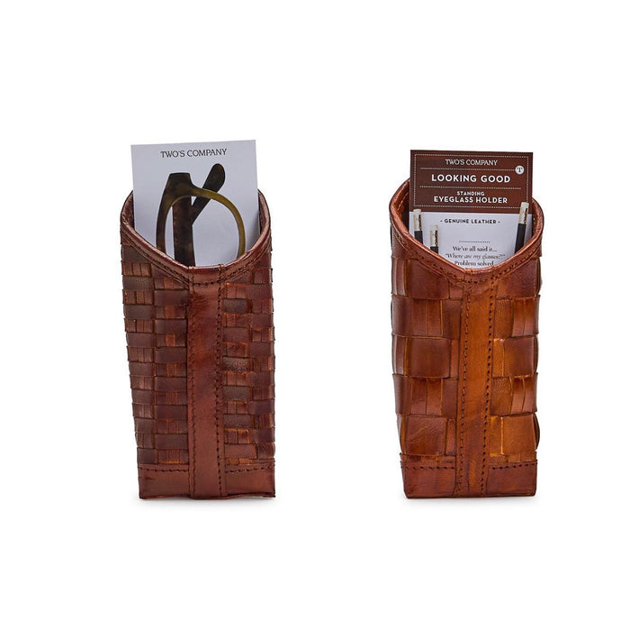 Leather Eye Glass Holder