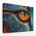 Leopards Azure Fire - Luxury Wall Art