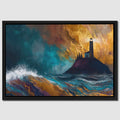 Lighthouse Stormy Vigil canvas wall art