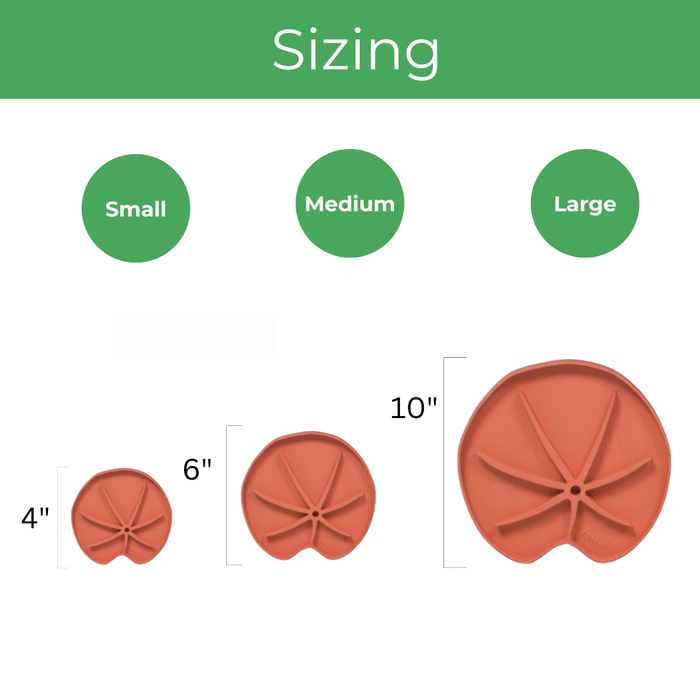 Small (4")- Set of 4 / Green