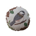 Linen Printed Pillow  Botanicals, Bird