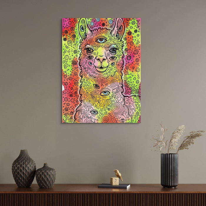 Llama Multivision - Luxury Wall Art
