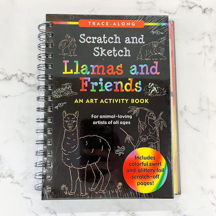 Llamas and Friends Scratch and Sketch - Lyla's: Clothing & Gifts - Online and Rockwall Texas Boutique