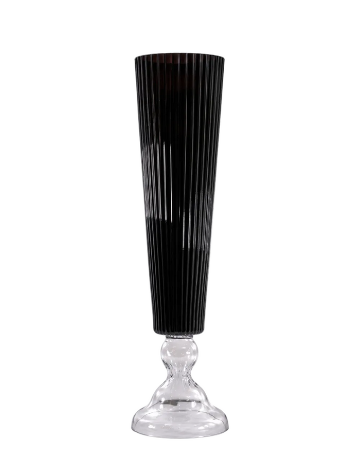 Louie Ribbed Vase | Available in 2 Colors