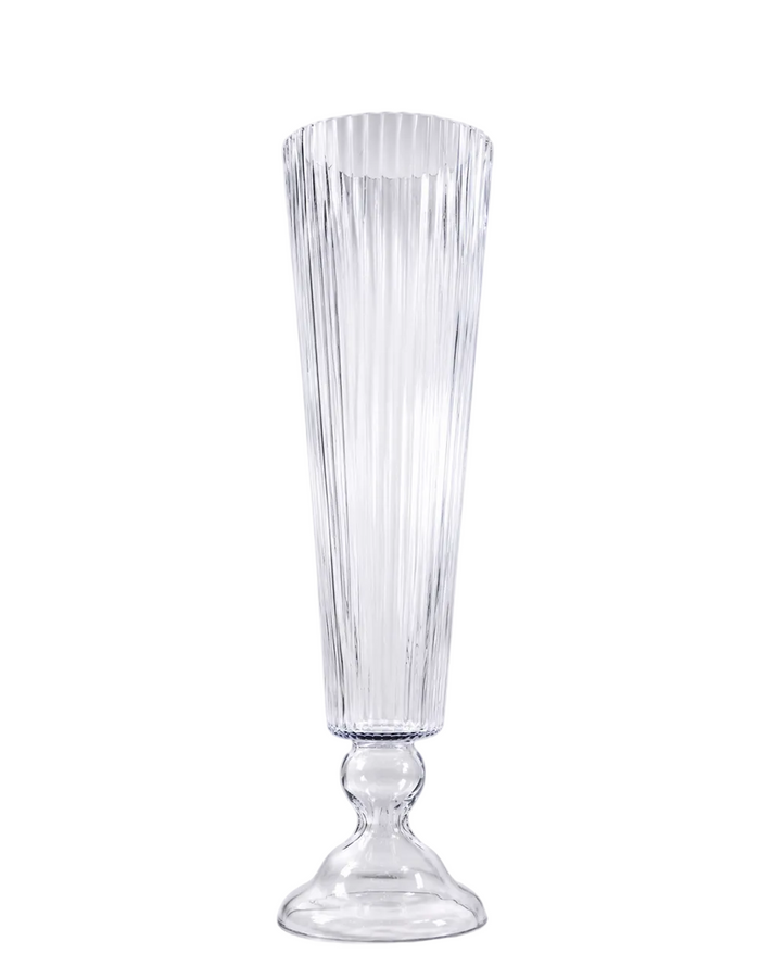 Louie Ribbed Vase | Available in 2 Colors