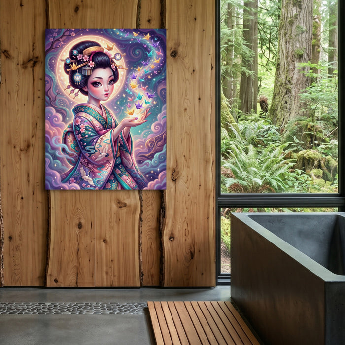 Maiden's Crane Flight — maiden's crane flight sq outdoor bathroom log 1port flush print