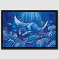 Manta Ray Descent — Manta Ray Descent Close Up Landscape 99