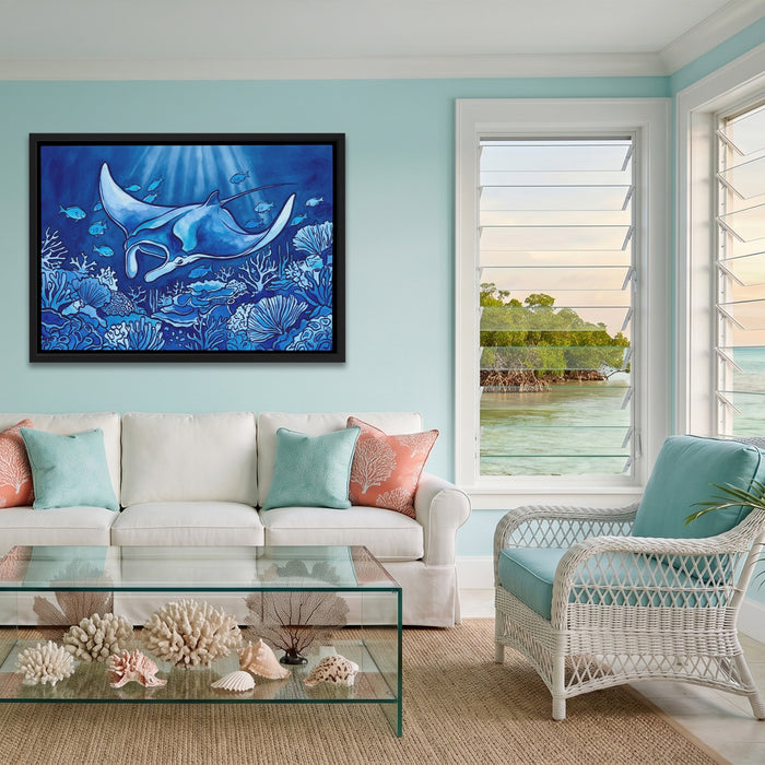 Manta Ray Descent — Manta Ray Descent Coastal Calm Land 141
