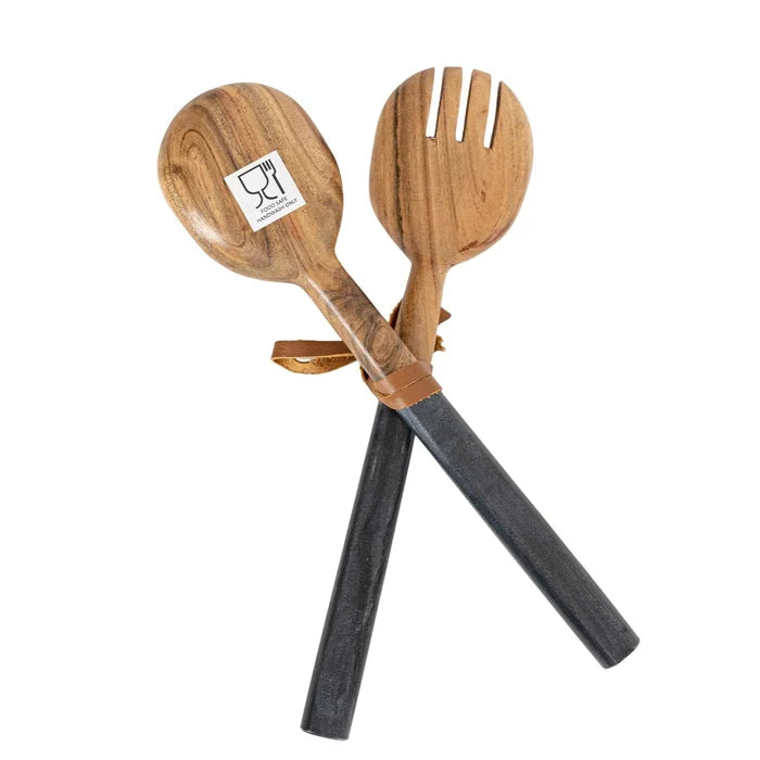 Marble Serving Utensils Set