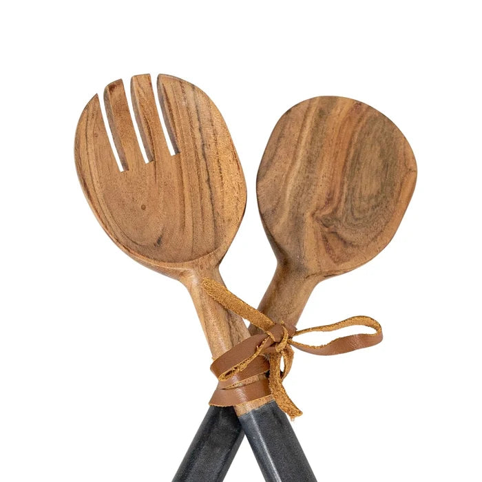 Marble Serving Utensils Set