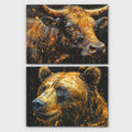 Market Titans - Luxury Wall Art
