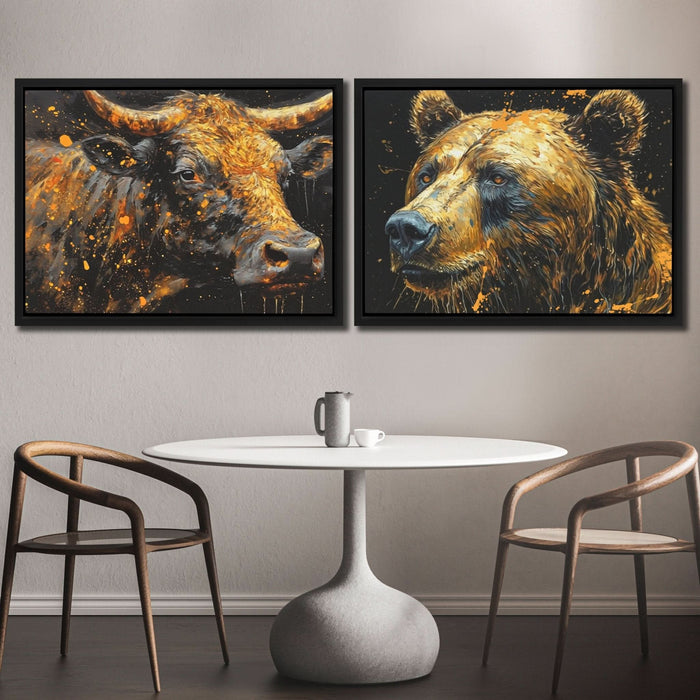 Market Titans - Luxury Wall Art
