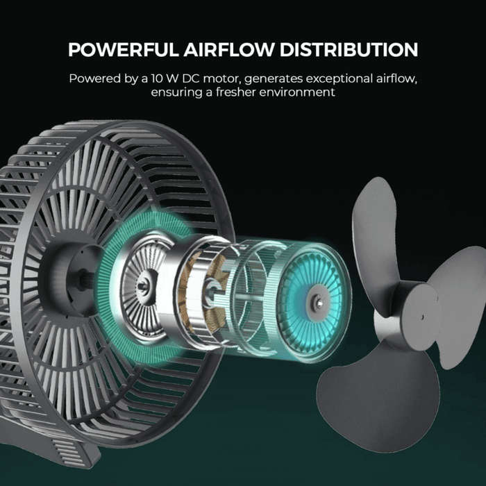 Mars Hydro 6" Auto - Oscillating Clip Fan - Ed's Plant Shop