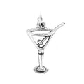 Martini Charm Silver Character