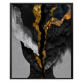 Mind Golden Rupture canvas wall art
