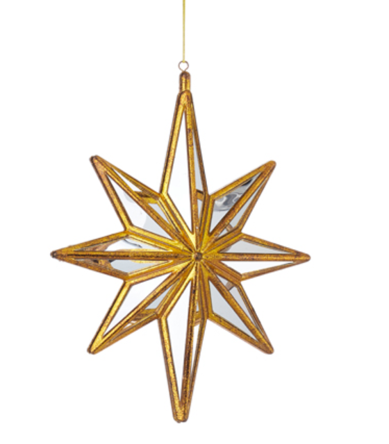 Mirrored Star Ornament