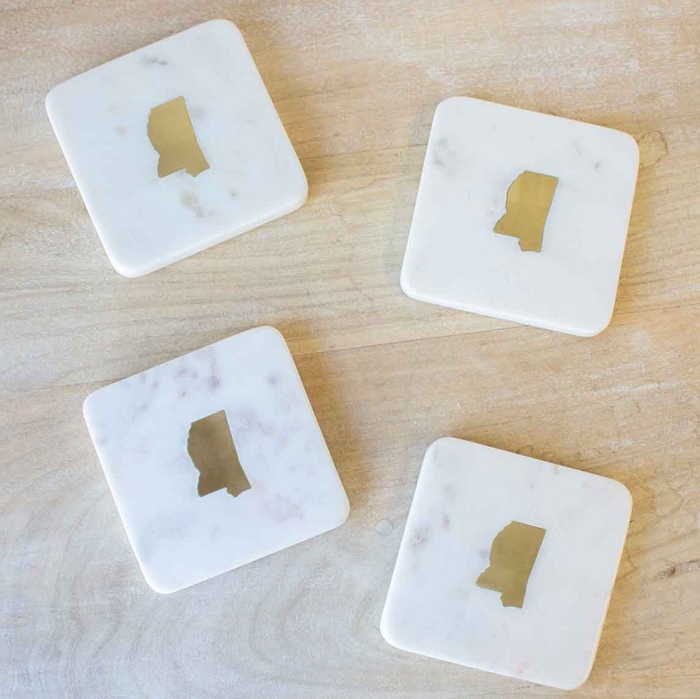Mississippi Marble Coaster