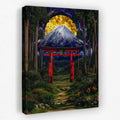 Mt. Fuji Sacred Gateway canvas wall art