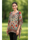 Shop Online Multi color Printed Kaftan