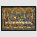 Mummies Last Supper canvas wall art