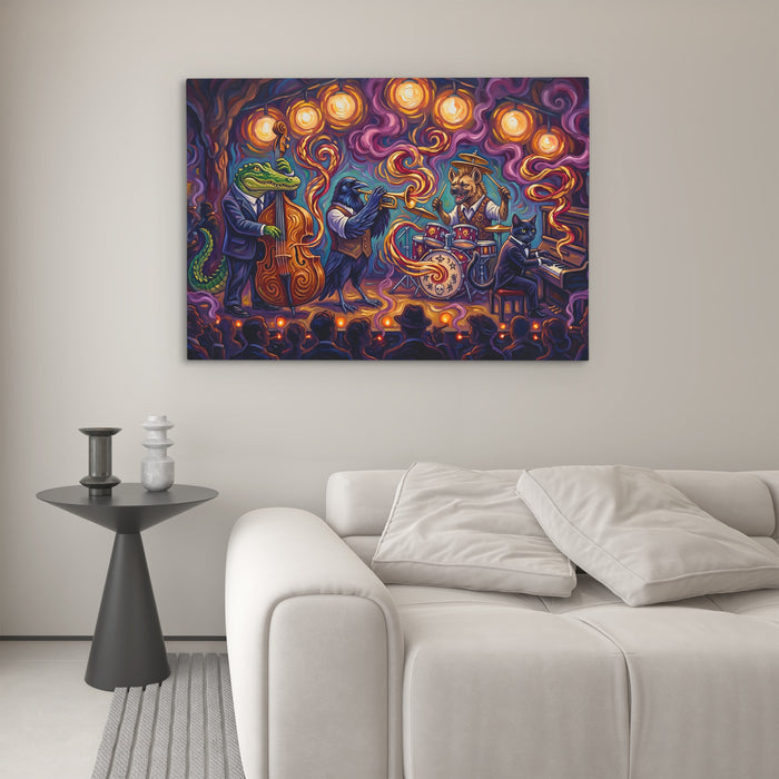 Musicians Serenade — Musicians Serenade Luxury White Couch 189