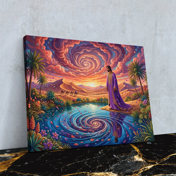 Mystic Water Reverie — Mystic Water Reverie Against Wall4x5 Reflect 10