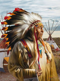 Native Chief Paint By Numbers Kit
