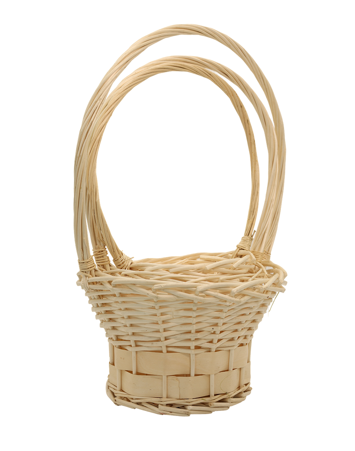 Natura Circle Handle Basket Trio