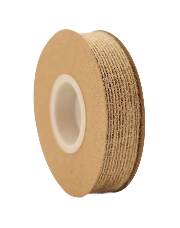 Natural Burlap Ribbon  Roll-1.5" x 32'