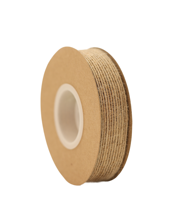 Natural Burlap Ribbon  Roll-.75" x 32'