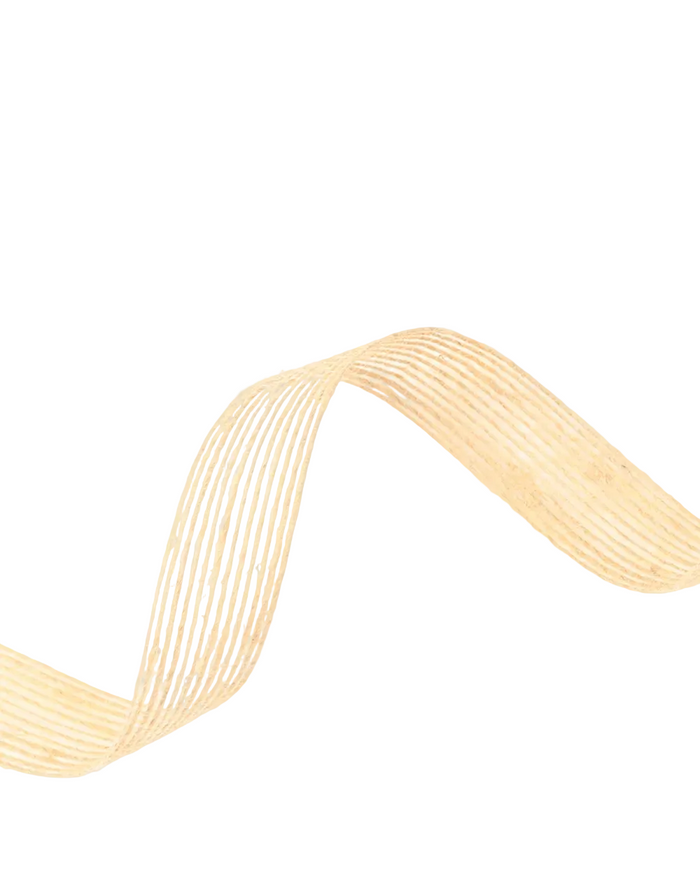 Natural Burlap Ribbon  Roll-.75" x 32'
