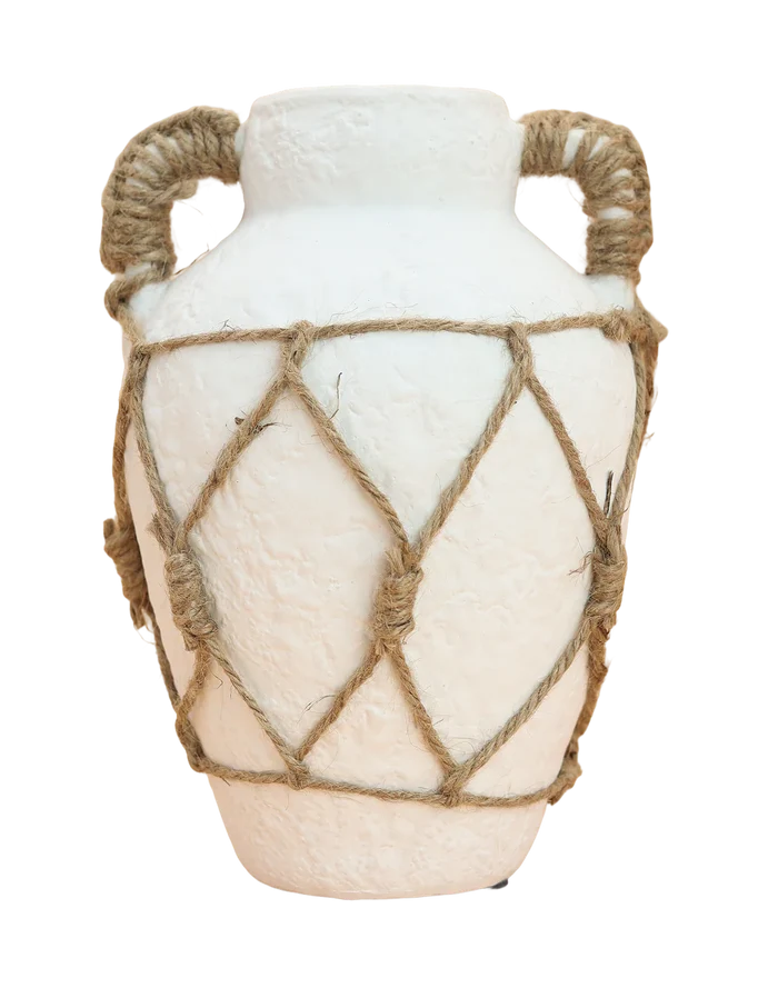 Nautica Woven Amphora Vase