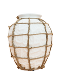 Nautica Woven Barrel Vase White